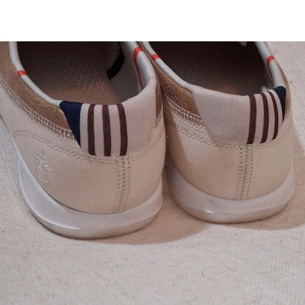 Skechers On-The-Go Boat Shoes Natural Beige Brown Loafers 136070 Mens 9